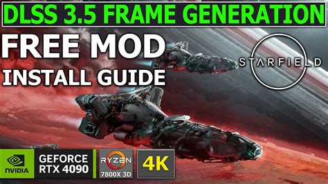 Starfield DLSS 3.5 Frame Gen Mod works wonders for UW/SUW.